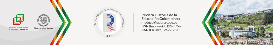 Revista Historia de la Educación Colombiana