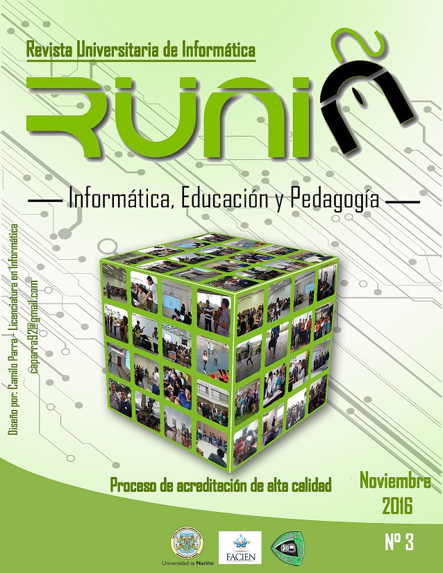 Portada RUNIN No. 3 - Año 2016